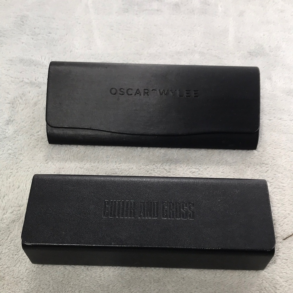 Oscar Wylee Black Eyeglass Case